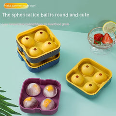 Silicone Round Ice Hockey Mold Maker