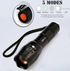 LED Rechargeable Tactical Flashlight