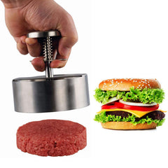 Stainless Hamburger Press Burger Patty Maker