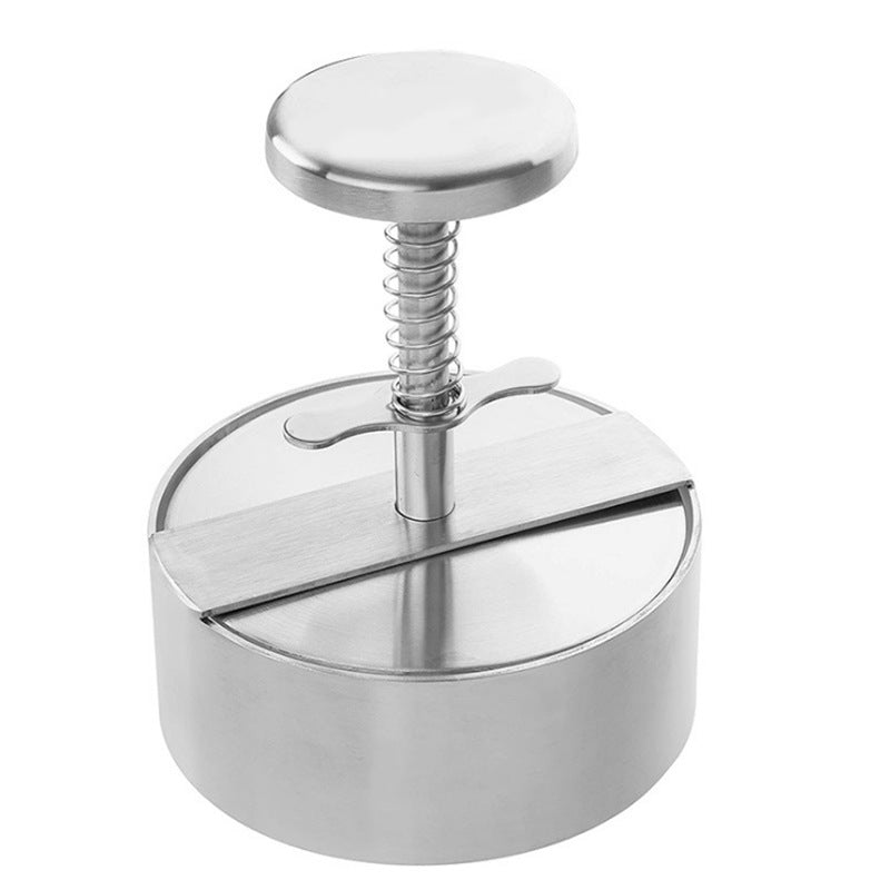 Stainless Hamburger Press Burger Patty Maker